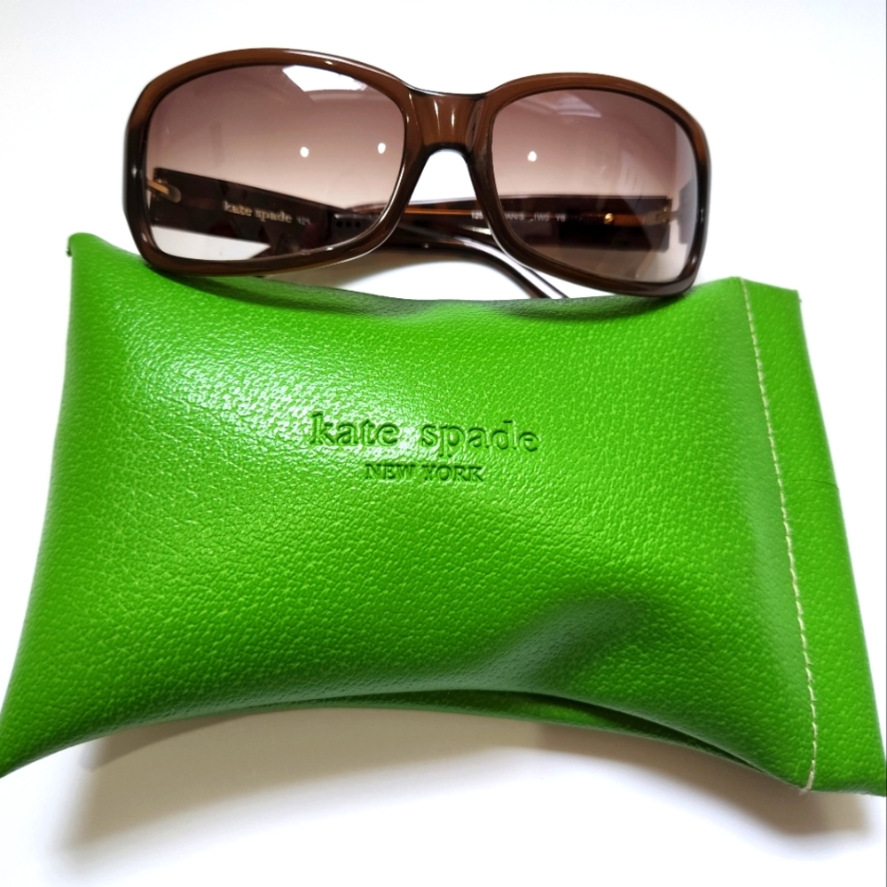 Kate Spade Leopard Print Sunglasses
